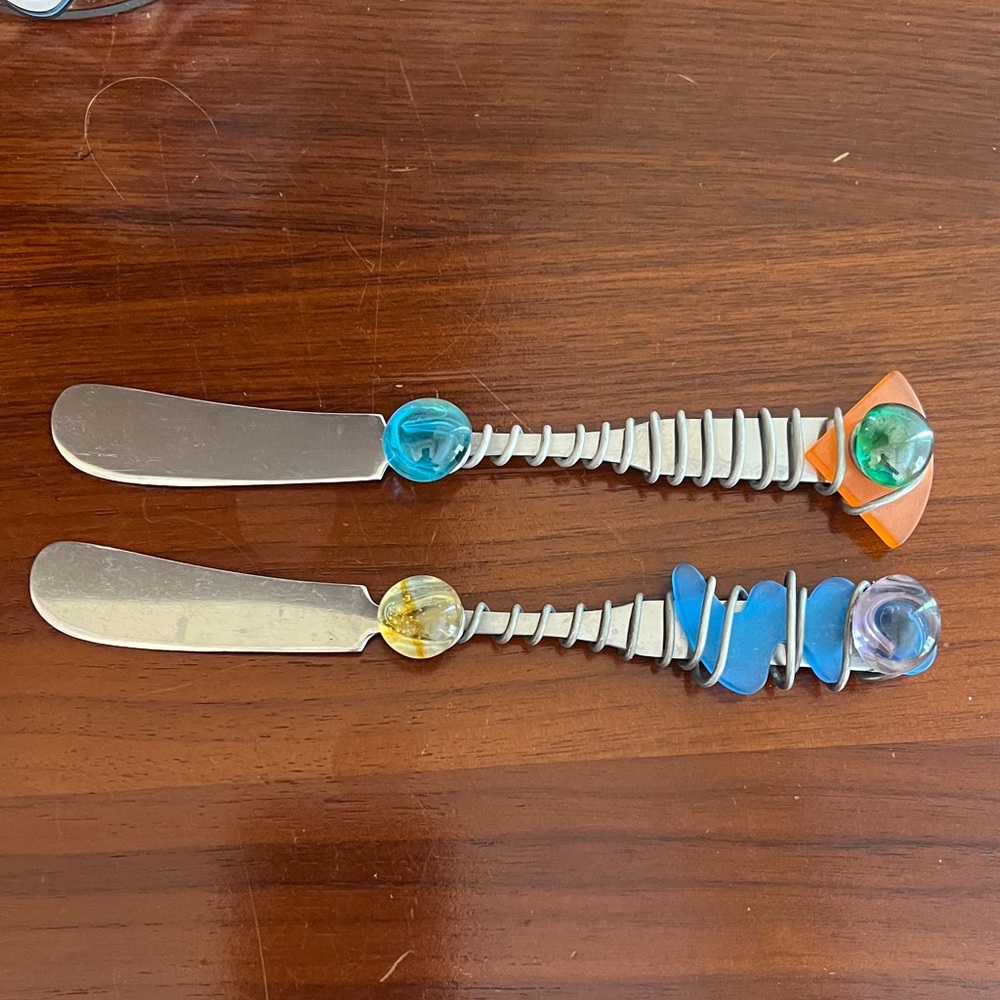 Colorful Decorative Cheese Spreaders